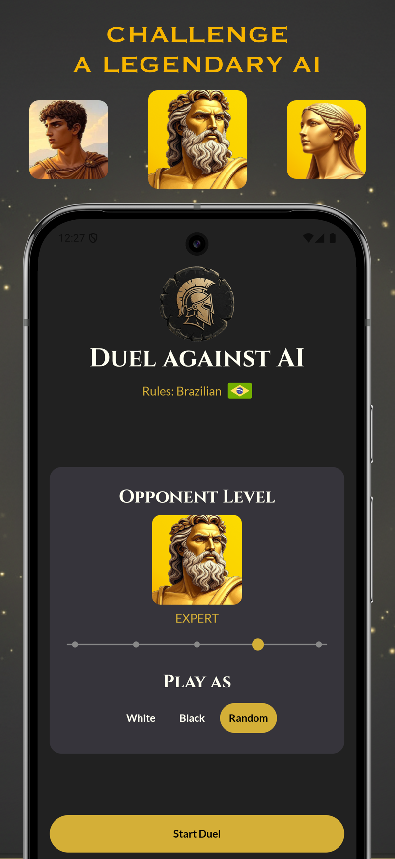Screenshot Défiez une IA Légendaire